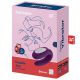 Satisfyer Double Joy Purple - вибратор для пары с управлением через приложение, 9х5.7см, (фиолетовый)