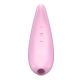 Мощный вакуумный клиторальный стимулятор Satisfyer Curvy 3+ с управлением через интернет
