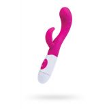 Вибратор с клиторальным стимулятором Toyfa A-Toys Nessy, силикон, розовый, 20 см Вибратор с клиторальным стимулятором Toyfa A-Toys Nessy, силикон, розовый, 20 см