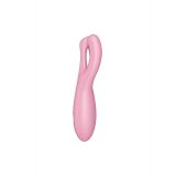 Кліторальний смарт вібратор Satisfyer Threesome 4 Pink з трьома пальчиками