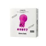 Вібратор Adrien Lastic Caress з насадками для стимуляції ерогенних зон, які обертаються.