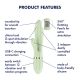 Вібратор-кролик Satisfyer Pearl Bunny 2 Light Green