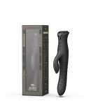 Пульсатор-кролик з вібрацією Zalo Mose 2 Obsidian Black