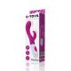 Вибратор с клиторальным стимулятором Toyfa A-Toys Nessy, силикон, розовый, 20 см Вибратор с клиторальным стимулятором Toyfa A-Toys Nessy, силикон, розовый, 20 см
