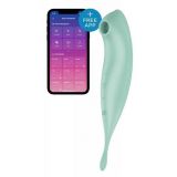 Вакуумний кліторальний вібратор - Satisfyer Twirling Pro+ Mint Вакуумний кліторальний вібратор - Satisfyer Twirling Pro+ Mint