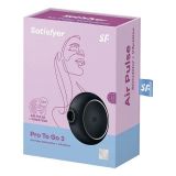 Вакуумный стимулятор Satisfyer Pro To Go 3 Black (мятая упаковка)