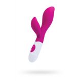 Вибратор с клиторальным стимулятором Toyfa A-Toys Lilu, силикон, розовый, 20 см Вибратор с клиторальным стимулятором Toyfa A-Toys Lilu, силикон, розовый, 20 см