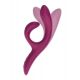 We-Vibe Nova 2 - Универсальный вибратор-кролик со смарт-управлением и гнущимся вагинальным стимулятором, 21.7х3.9 см, (фиолетовый)