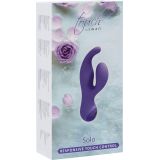 Вібратор-кролик з сенсорним управлінням Touch by SWAN - Solo Purple, глибока вібрація, для точки G