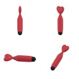 Міні-вібратор - Erospace Sweet Play Mini Heart Vibrator A14