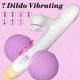 Вібратор - Dual Motion Licking Vibe White Вібратор - Dual Motion Licking Vibe White
