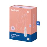 Вибропуля перезаряжаемая Ultra Power Bullet 3 White