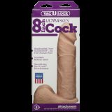 Фаллоимитатор Doc Johnson Vac-U-Lock - 8 Inch ULTRASKYN Cock White (мятая упаковка!!!)