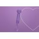 Мини-вибромассажер FairyGasm Pearlstasy violet