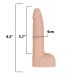 Фалоімітатор із пульсацією Addiction Naked Addiction 8.5” Thruster - Vanilla