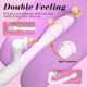 Вібратор - Dual Motion Licking Vibe White Вібратор - Dual Motion Licking Vibe White