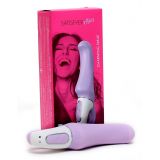 Потужний вібратор Satisfyer Vibes Charming Smile з гнучким стовбуром, литий силікон, 12 режимів
