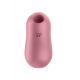 Вакуумний стимулятор із вібрацією Satisfyer Cotton Candy Light Red