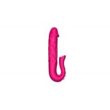 Вібратор - Realistic Tongue Stimulating Dildo Vibrator