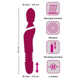 Комп'ютерний вібратор - Javida Warming & Thrusting Vib