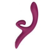 We-Vibe Nova 2 - Универсальный вибратор-кролик со смарт-управлением и гнущимся вагинальным стимулятором, 21.7х3.9 см, (фиолетовый)