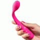 Cosmopolitan Bendable Love Vibrator Purple - гибкий вибратор, 15х2,8 см (розовый)