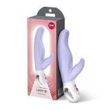 Вибратор-кролик для точки А Fun Factory LADY BI Purple, 2 мотора, 12 режимов