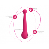 Svakom - Bonnie Dual Motor Vibrator вібромасажер, 19.9х4.8 см