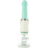 Розкішний вібратор-пульсатор Pillow Talk з присоскою - Feisty Thrusting Vibrator Teal