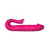 Вібратор - Realistic Tongue Stimulating Dildo Vibrator