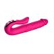 Вібратор - Realistic Tongue Stimulating Dildo Vibrator