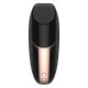 Вакуумний кліторальний стимулятор Satisfyer Love Triangle Black з керуванням через інтернет