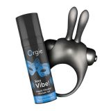 Набір Orgie Vibe Bunny: рідкий вібратор та ерекційне віброкільце Набір Orgie Vibe Bunny: рідкий вібратор та ерекційне віброкільце