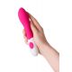 Нереалістичний вібратор Toyfa A - Toys, силікон, рожевий, 19,8 см