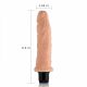 Реалістичний вібратор - Reel Feel Vibrator Flesh 8,5"