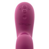 We-Vibe Nova 2 - Универсальный вибратор-кролик со смарт-управлением и гнущимся вагинальным стимулятором, 21.7х3.9 см, (фиолетовый)