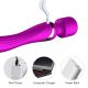 Вібромасажер - Silicone Dual Massager, USB, 7+7 Function, Purple