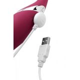 Shegasm Intense 2 in 1 Clit Stimulator - жіночий стимулятор з вакуумом, 19.7х4.4 см