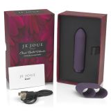 Минивибратор Je Joue - Classic Bullet Vibrator Purple с глубокой вибрацией и фиксацией на палец