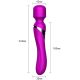 Вібромасажер - Silicone Dual Massager, USB, 7+7 Function, Purple