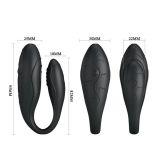 Вібратор - Pretty Love Indulgence Plus Stimulator Black