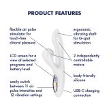 Вакуумний вібратор-кролик Satisfyer Pro+ G-Spot Generation 2 White