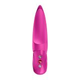 Вибратор для клитора Fun Factory VOLTA Magenta, гибкий двойной кончик