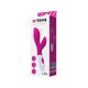Вибратор с клиторальным стимулятором Toyfa A-Toys Lilu, силикон, розовый, 20 см Вибратор с клиторальным стимулятором Toyfa A-Toys Lilu, силикон, розовый, 20 см