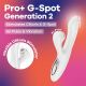 Вакуумний вібратор-кролик Satisfyer Pro+ G-Spot Generation 2 White