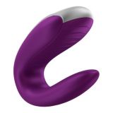 Вібратор для пар - Satisfyer Double Fun Violet (App)