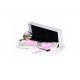 Мініатюрний вібратор Qvibry Mini Vibe Pink, 12х2 см