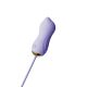 Набір 2в1 Zalo — UNICORN Violet, віброяйце + вакуумний стимулятор