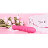 Svakom - Anya Heating Vibrator вібромасажер, 19.5х3.3 см