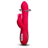 Комп'ютерний вібратор - Rabbit Esquire Pink Vibrator mit Klitorisreizer